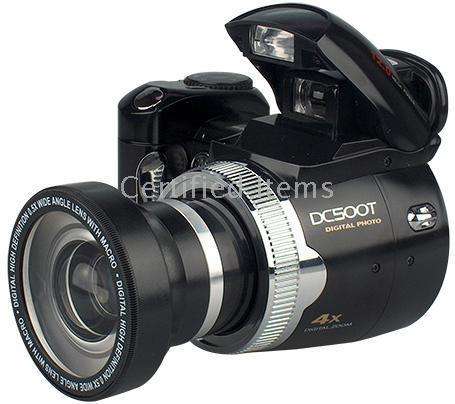 Protax 12MP 8X Digital Zoom digital camera 500 T with MP3/MP4 Player
